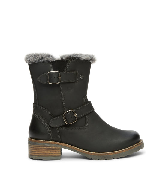 'Warley' Leather Mid Calf Boot