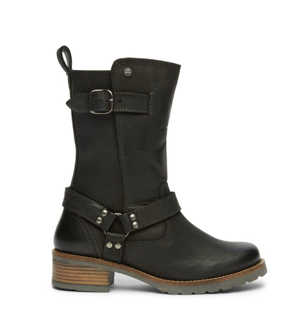 'Wardour' Leather Mid Calf Boot