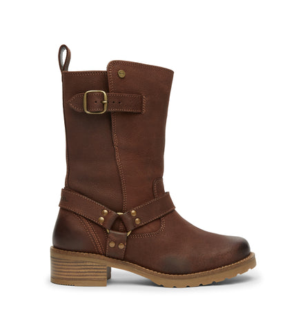'Wardour' Leather Mid Calf Boot
